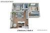 Two Bedroom, Two Bath